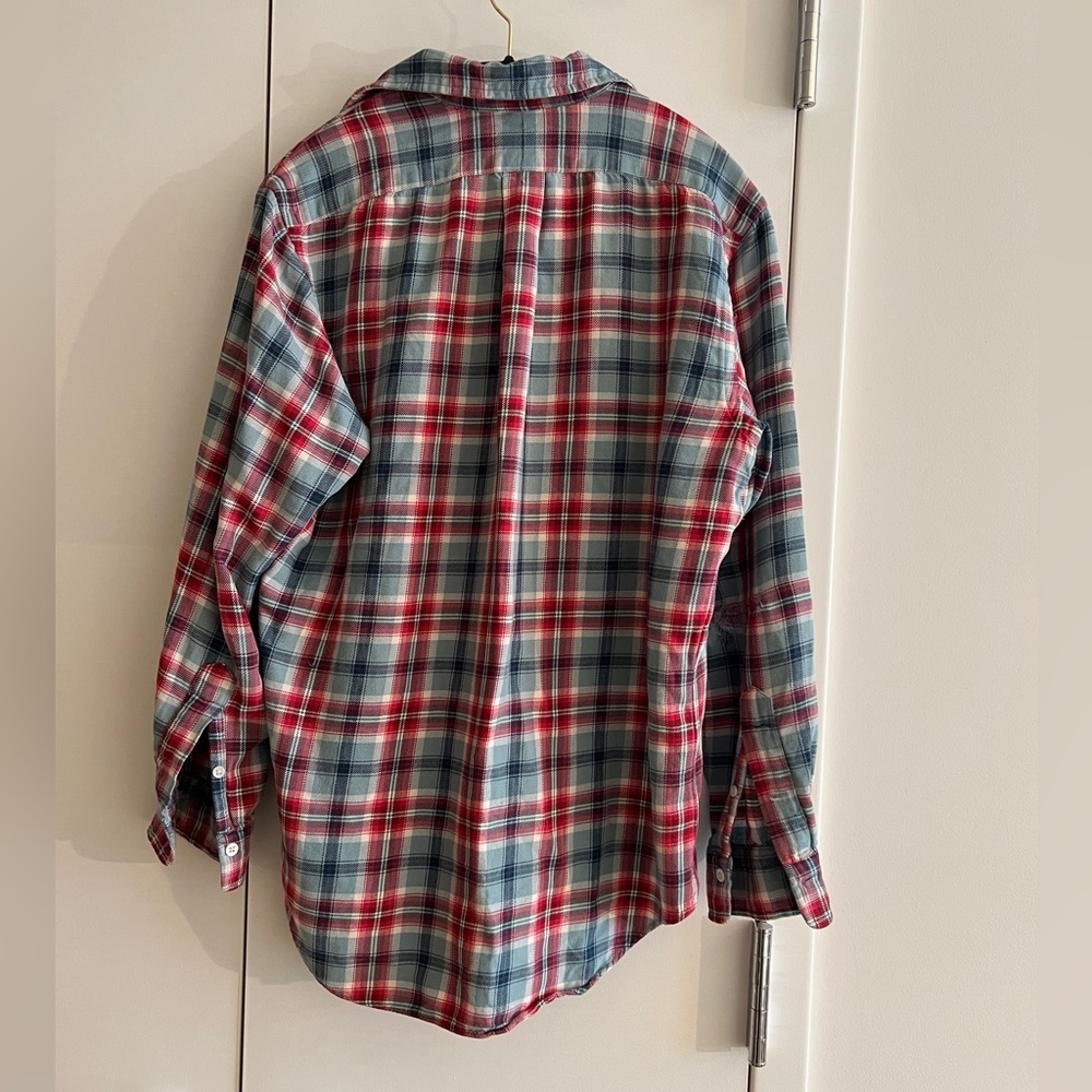 Vintage Ralph Lauren Button Down Plaid Shirt Size M - Picture 2 of 6